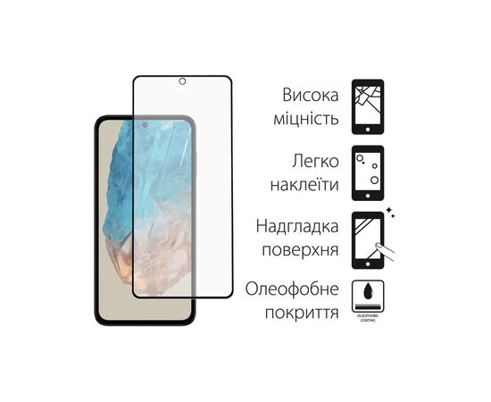 Стекло защитное Dengos Samsung Galaxy M35 5G 2pcs (DG-TG2P-53), изображение 2 Стекло защитное Dengos Samsung Galaxy M35 5G 2pcs (DG-TG2P-53), изображение 2
