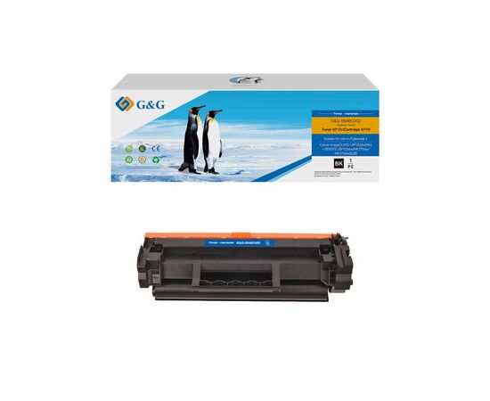 Картридж G&G 071H MF272/MF275/LBP122 Black (2500 ст.) (G&G-5646C002), изображение 2 Картридж G&G 071H MF272/MF275/LBP122 Black (2500 ст.) (G&G-5646C002), изображение 2
