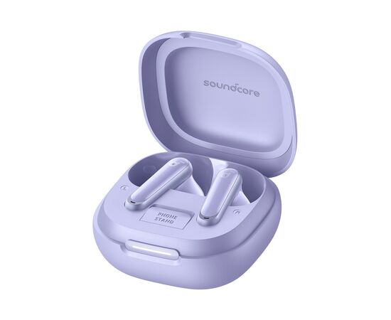 Наушники Anker SoundCore P40i TWS Purple (A3955GQ1), изображение 5 Наушники Anker SoundCore P40i TWS Purple (A3955GQ1), изображение 5