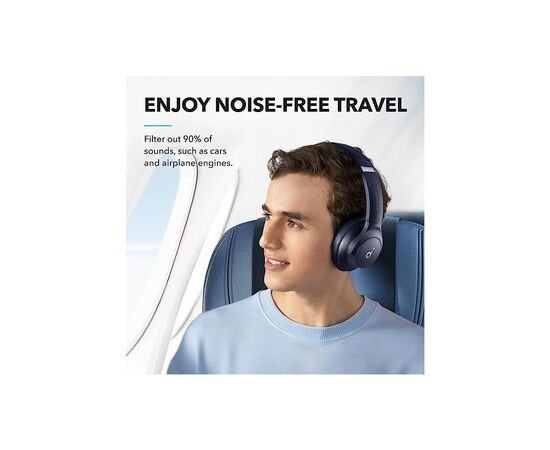 Наушники Anker SoundCore Q20i Blue (A3004G31), изображение 6 Наушники Anker SoundCore Q20i Blue (A3004G31), изображение 6