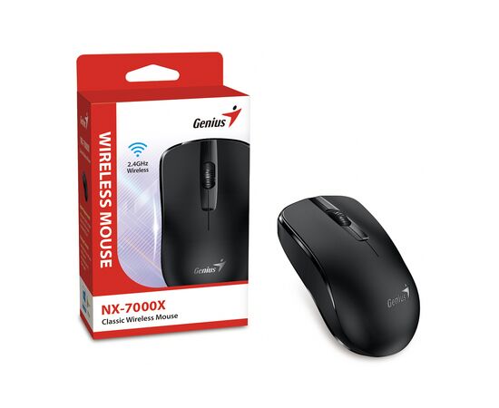 Мишка Genius NX-7000X Wireless Black (31030033400), зображення 4 Мишка Genius NX-7000X Wireless Black (31030033400), зображення 4