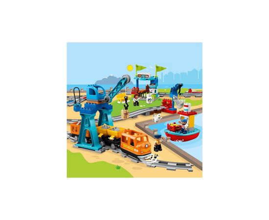Конструктор LEGO Duplo Вантажний потяг (10875), зображення 10 Конструктор LEGO Duplo Вантажний потяг (10875), зображення 10