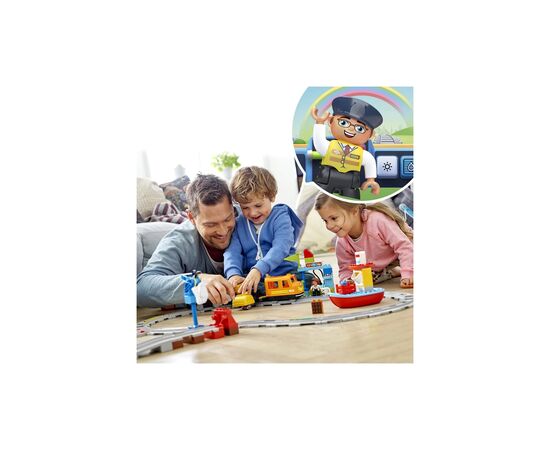 Конструктор LEGO Duplo Вантажний потяг (10875), зображення 5 Конструктор LEGO Duplo Вантажний потяг (10875), зображення 5
