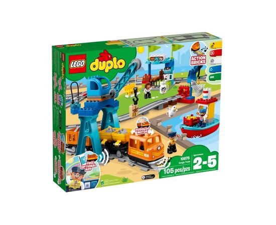 Конструктор LEGO Duplo Грузовой поезд 105 деталей (10875)