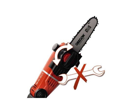 Цепная пила Einhell GE-HC 18 LI T-Solo акумуляторная сучкорез (3410800), изображение 6