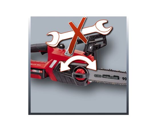 Цепная пила Einhell GE-LC 18 Li Solo аккумуляторная (Без АКБ и ЗУ) (4501761), изображение 5