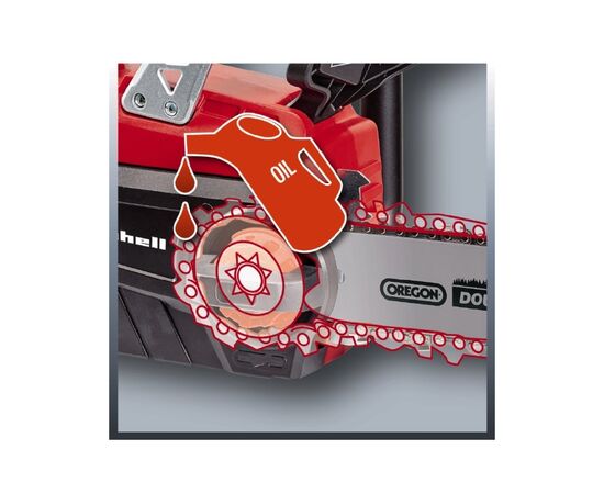 Цепная пила Einhell GE-LC 18 Li Solo аккумуляторная (Без АКБ и ЗУ) (4501761), изображение 6