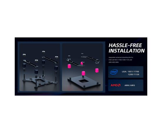 Кулер для процессора ID-Cooling FROZN A410 DK, изображение 11 Кулер для процессора ID-Cooling FROZN A410 DK, изображение 11