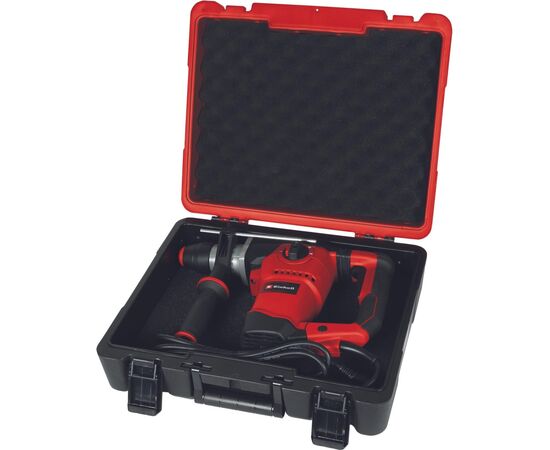 Перфоратор Einhell TE-RH 32-1600 4F SDS-plus, 1600Вт, 4.5Дж, кейс 5.2кг (4258508), изображение 3 Перфоратор Einhell TE-RH 32-1600 4F SDS-plus, 1600Вт, 4.5Дж, кейс 5.2кг (4258508), изображение 3