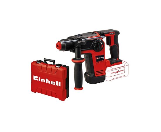 Перфоратор Einhell TP-HD 18/26LI BL - Solo бесщеточный SDS-plus, PXC 18В 2.6Дж, 3кг (без АКБ и ЗУ) (4514265), изображение 3 Перфоратор Einhell TP-HD 18/26LI BL - Solo бесщеточный SDS-plus, PXC 18В 2.6Дж, 3кг (без АКБ и ЗУ) (4514265), изображение 3