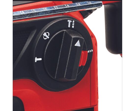 Перфоратор Einhell TP-HD 18/26LI BL - Solo бесщеточный SDS-plus, PXC 18В 2.6Дж, 3кг (без АКБ и ЗУ) (4514265), изображение 9 Перфоратор Einhell TP-HD 18/26LI BL - Solo бесщеточный SDS-plus, PXC 18В 2.6Дж, 3кг (без АКБ и ЗУ) (4514265), изображение 9