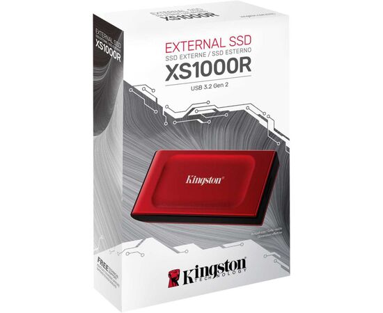 Накопитель SSD USB-C 1TB Kingston (SXS1000R/1000G), изображение 5 Накопитель SSD USB-C 1TB Kingston (SXS1000R/1000G), изображение 5