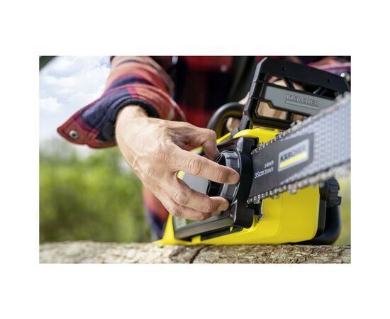 Цепная пила Karcher CNS 18-30 Battery + АКБ 5Ah, ЗУ (9.611-915.0), изображение 10 Цепная пила Karcher CNS 18-30 Battery + АКБ 5Ah, ЗУ (9.611-915.0), изображение 10