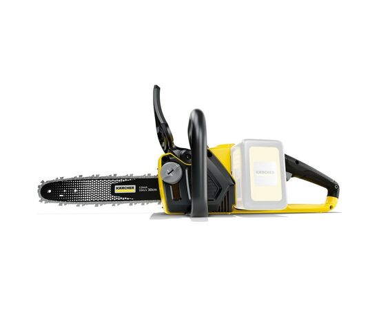 Цепная пила Karcher CNS 18-30 Battery + АКБ 5Ah, ЗУ (9.611-915.0), изображение 3 Цепная пила Karcher CNS 18-30 Battery + АКБ 5Ah, ЗУ (9.611-915.0), изображение 3