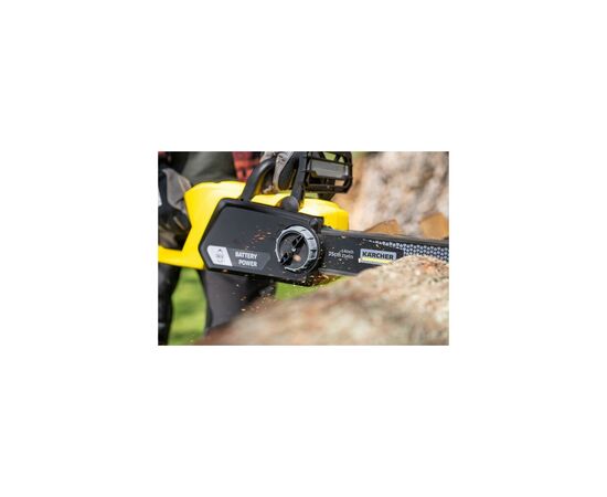 Цепная пила Karcher CNS 18-30 Battery + АКБ 5Ah, ЗУ (9.611-915.0), изображение 8 Цепная пила Karcher CNS 18-30 Battery + АКБ 5Ah, ЗУ (9.611-915.0), изображение 8