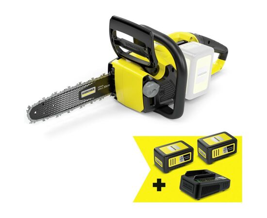 Ланцюгова пила Karcher CNS 18-30 Battery + АКБ 5Ah, ЗП (9.611-915.0)