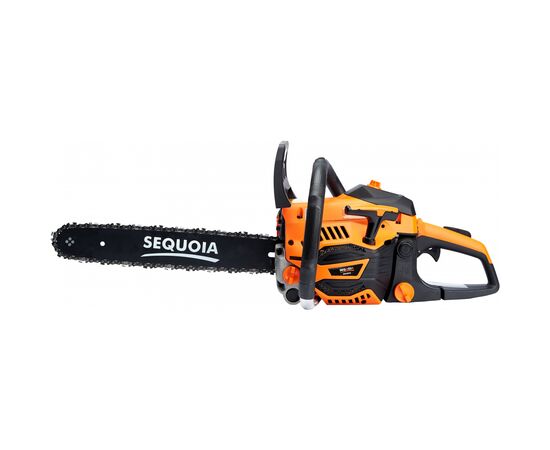 Цепная пила SEQUOIA бензиновая, 2.0 кВт, длина шины 40 см, цепь 3/8'',1.3 мм (SPC2016), изображение 2 Цепная пила SEQUOIA бензиновая, 2.0 кВт, длина шины 40 см, цепь 3/8'',1.3 мм (SPC2016), изображение 2