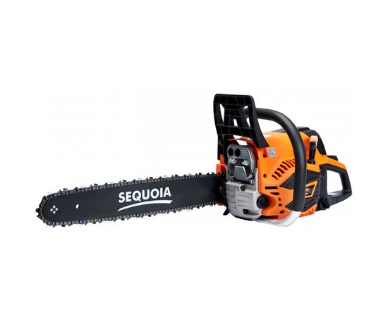 Цепная пила SEQUOIA бензиновая, 2.0 кВт, длина шины 40 см, цепь 3/8'',1.3 мм (SPC2418), изображение 9 Цепная пила SEQUOIA бензиновая, 2.0 кВт, длина шины 40 см, цепь 3/8'',1.3 мм (SPC2418), изображение 9