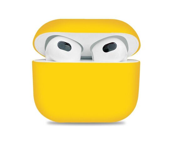 Чохол для навушників Armorstandart Ultrathin Silicone Case для Apple AirPods 3 Yellow (ARM60299)