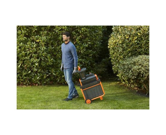 Садовый измельчитель Black&Decker 2.8 кВт, макс. 45 мм, фреза, 45 л (BEGAS5800), изображение 6 Садовый измельчитель Black&Decker 2.8 кВт, макс. 45 мм, фреза, 45 л (BEGAS5800), изображение 6