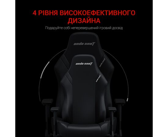 Кресло игровое Anda Seat Luna Size L Back (AD18-44-B-PV/C), изображение 12 Кресло игровое Anda Seat Luna Size L Back (AD18-44-B-PV/C), изображение 12