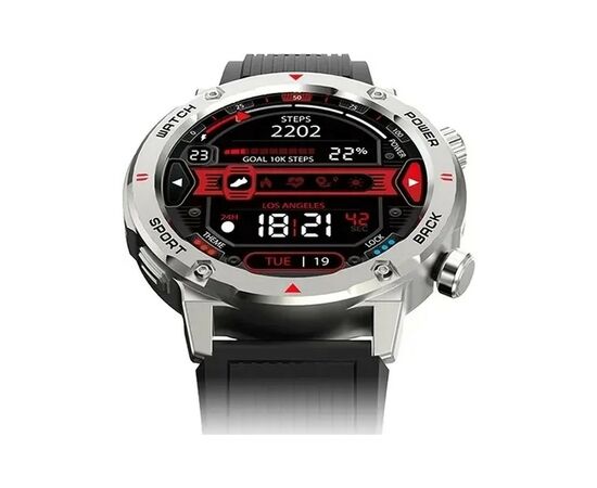 Смарт-часы iMiLab imiki D2 Silver Silicone Strap, изображение 2 Смарт-часы iMiLab imiki D2 Silver Silicone Strap, изображение 2