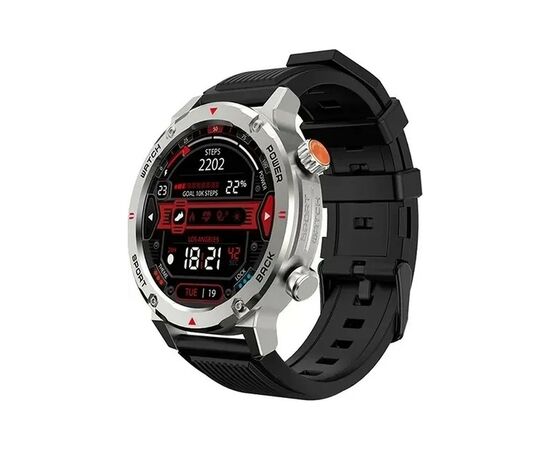 Смарт-годинник iMiLab imiki D2 Silver Silicone Strap