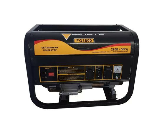 Генератор Forte FG3800 3kW (43689), изображение 2 Генератор Forte FG3800 3kW (43689), изображение 2