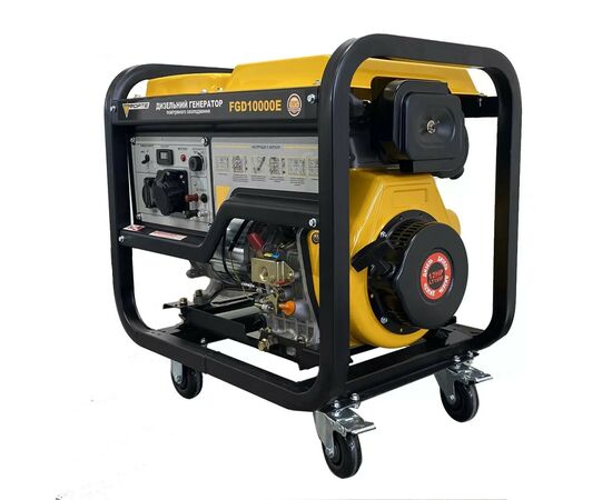 Генератор Forte дизельный FGD10000E 7kW (130608), изображение 2 Генератор Forte дизельный FGD10000E 7kW (130608), изображение 2