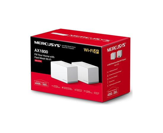 Точка доступу Wi-Fi Mercusys HALO-H70X-2-PACK, зображення 8 Точка доступу Wi-Fi Mercusys HALO-H70X-2-PACK, зображення 8