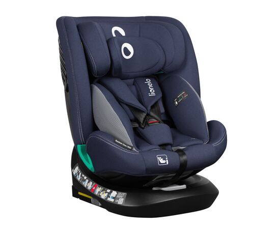 Автокресло Lionelo Bastiaan One I-size Blue Navy (LO-BASTIAAN ONE I-SIZE BLUE NAVY), изображение 3 Автокресло Lionelo Bastiaan One I-size Blue Navy (LO-BASTIAAN ONE I-SIZE BLUE NAVY), изображение 3