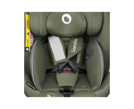 Автокресло Lionelo Bastiaan One I-size Green Olive (LO-BASTIAAN ONE I-SIZE GREEN OLIVE), изображение 12 Автокресло Lionelo Bastiaan One I-size Green Olive (LO-BASTIAAN ONE I-SIZE GREEN OLIVE), изображение 12