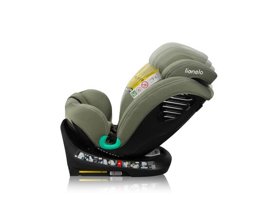 Автокресло Lionelo Bastiaan One I-size Green Olive (LO-BASTIAAN ONE I-SIZE GREEN OLIVE), изображение 7 Автокресло Lionelo Bastiaan One I-size Green Olive (LO-BASTIAAN ONE I-SIZE GREEN OLIVE), изображение 7