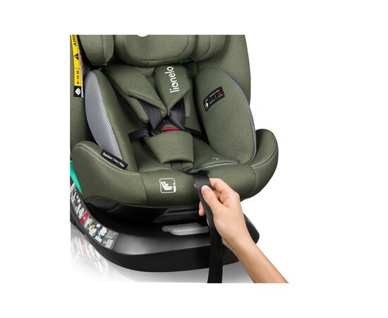 Автокресло Lionelo Bastiaan One I-size Green Olive (LO-BASTIAAN ONE I-SIZE GREEN OLIVE), изображение 9 Автокресло Lionelo Bastiaan One I-size Green Olive (LO-BASTIAAN ONE I-SIZE GREEN OLIVE), изображение 9