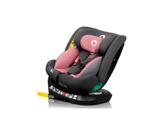 Автокресло Lionelo Bastiaan One I-size Pink Rose (LO-BASTIAAN ONE I-SIZE PINK ROSE), изображение 5 Автокресло Lionelo Bastiaan One I-size Pink Rose (LO-BASTIAAN ONE I-SIZE PINK ROSE), изображение 5