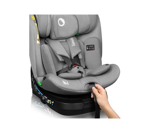 Автокресло Lionelo Brave I-size Grey Stone (LO-BRAVE I-SIZE GREY STONE), изображение 11 Автокресло Lionelo Brave I-size Grey Stone (LO-BRAVE I-SIZE GREY STONE), изображение 11