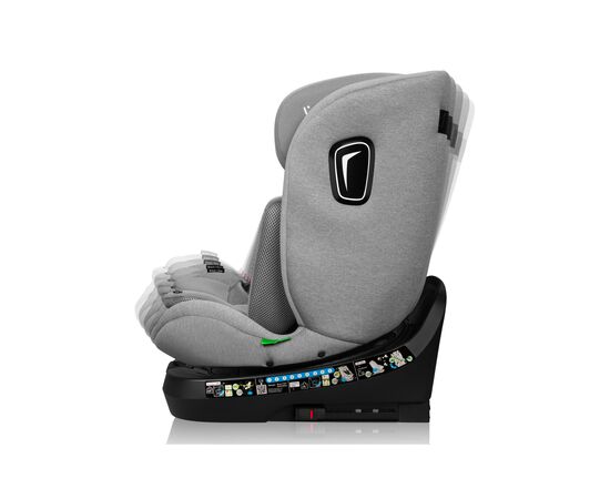 Автокресло Lionelo Brave I-size Grey Stone (LO-BRAVE I-SIZE GREY STONE), изображение 7 Автокресло Lionelo Brave I-size Grey Stone (LO-BRAVE I-SIZE GREY STONE), изображение 7