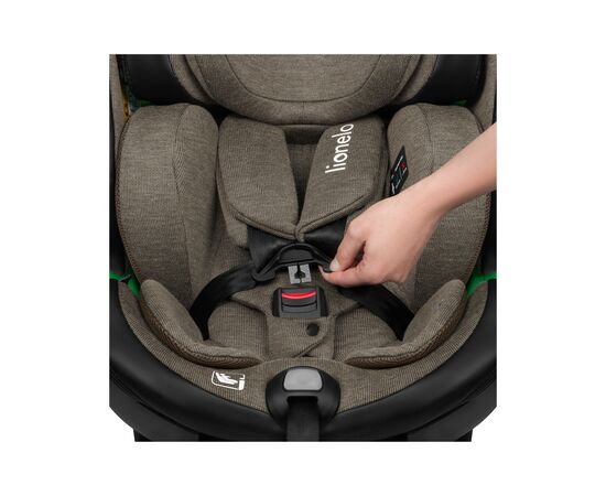 Автокресло Lionelo Harmony I-Size Green Olive Leather (LO-HARMONY I-SIZE GREEN OLIVE LEATHER), изображение 10 Автокресло Lionelo Harmony I-Size Green Olive Leather (LO-HARMONY I-SIZE GREEN OLIVE LEATHER), изображение 10