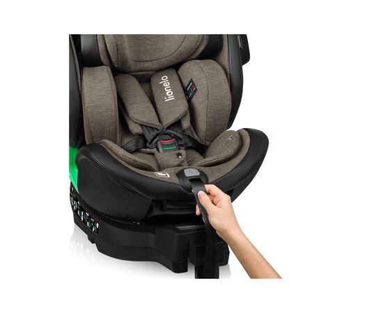 Автокресло Lionelo Harmony I-Size Green Olive Leather (LO-HARMONY I-SIZE GREEN OLIVE LEATHER), изображение 11 Автокресло Lionelo Harmony I-Size Green Olive Leather (LO-HARMONY I-SIZE GREEN OLIVE LEATHER), изображение 11