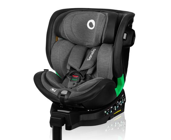 Автокрісло Lionelo Harmony I-Size Grey Graphite Leather (LO-HARMONY I-SIZE GREY GRAPHITE LEATHER)