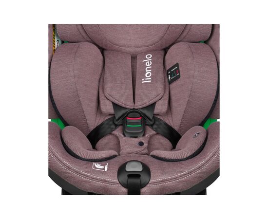 Автокресло Lionelo Harmony I-Size Pink Mauve Bamboo (LO-HARMONY I-SIZE PINK MAUVE BAMBOO), изображение 8 Автокресло Lionelo Harmony I-Size Pink Mauve Bamboo (LO-HARMONY I-SIZE PINK MAUVE BAMBOO), изображение 8