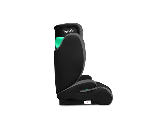 Автокресло Lionelo Hugo I-Size Black Grey 15-36 кг (LO-HUGO I-SIZE BLACK GREY), изображение 6 Автокресло Lionelo Hugo I-Size Black Grey 15-36 кг (LO-HUGO I-SIZE BLACK GREY), изображение 6