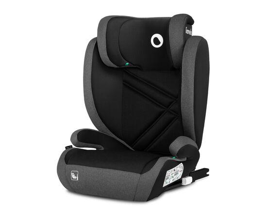 Автокресло Lionelo Hugo I-Size Black Grey 15-36 кг (LO-HUGO I-SIZE BLACK GREY)