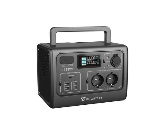 Зарядная станция BLUETTI PowerOak EB55 700W (EB55), изображение 2 Зарядная станция BLUETTI PowerOak EB55 700W (EB55), изображение 2