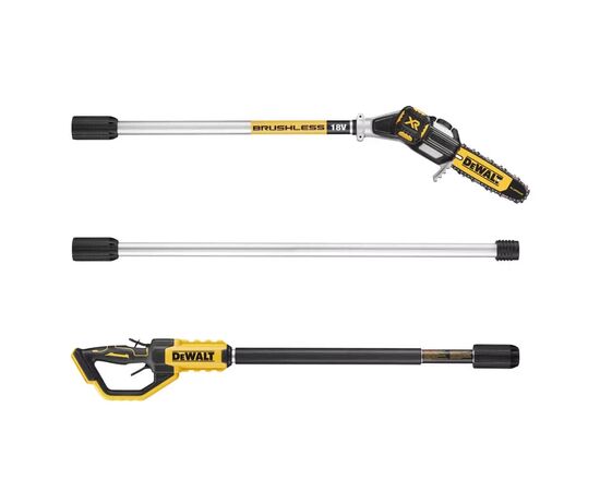 Цепная пила DeWALT высоторез 18V, 5Ah, длина шины 20 см (DCMPS567P1), изображение 4 Цепная пила DeWALT высоторез 18V, 5Ah, длина шины 20 см (DCMPS567P1), изображение 4
