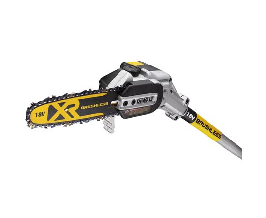 Цепная пила DeWALT высоторез 18V, длинна шины 20 см, цепь OREGON 3/8, (без АКБ и ЗУ) (DCMPS567N), изображение 2 Цепная пила DeWALT высоторез 18V, длинна шины 20 см, цепь OREGON 3/8, (без АКБ и ЗУ) (DCMPS567N), изображение 2