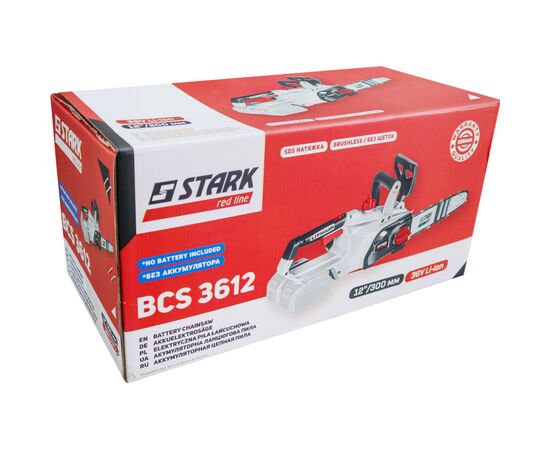Цепная пила Stark BCS-3612 (без АКБ и ЗУ) (310100121), изображение 7 Цепная пила Stark BCS-3612 (без АКБ и ЗУ) (310100121), изображение 7