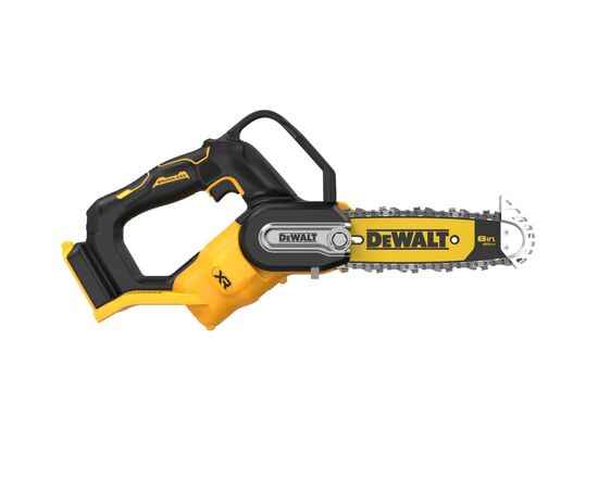 Цепная пила DeWALT мини, 18 В XR Li-lon 5Ah, бесщёточная, шина 20 см (DCMPS520P1), изображение 3 Цепная пила DeWALT мини, 18 В XR Li-lon 5Ah, бесщёточная, шина 20 см (DCMPS520P1), изображение 3