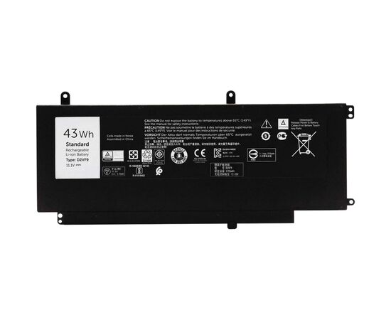 Аккумулятор для ноутбука Dell Inspiron 15-7547 D2VF9, 43Wh (3700mAh), 3cell, 11.1V, Li-ion AlSoft (A47938)