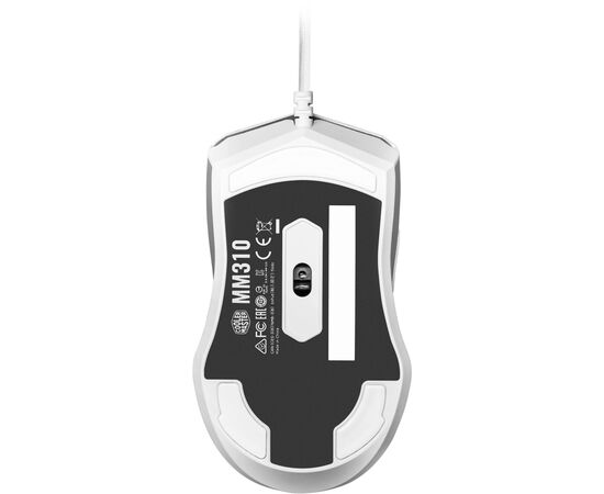 Мышка CoolerMaster MM310 USB White (MM-310-WWOL1), изображение 6 Мышка CoolerMaster MM310 USB White (MM-310-WWOL1), изображение 6